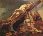 Peter Paul Rubens The Raising of the Cross (mk05) Spain oil painting artist
